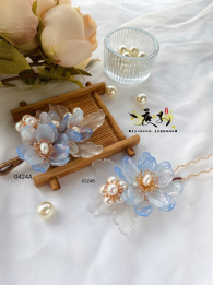 胖樱花软簪 小钗